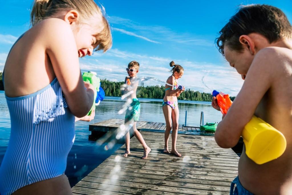 Mikkeli kesä laiturilla