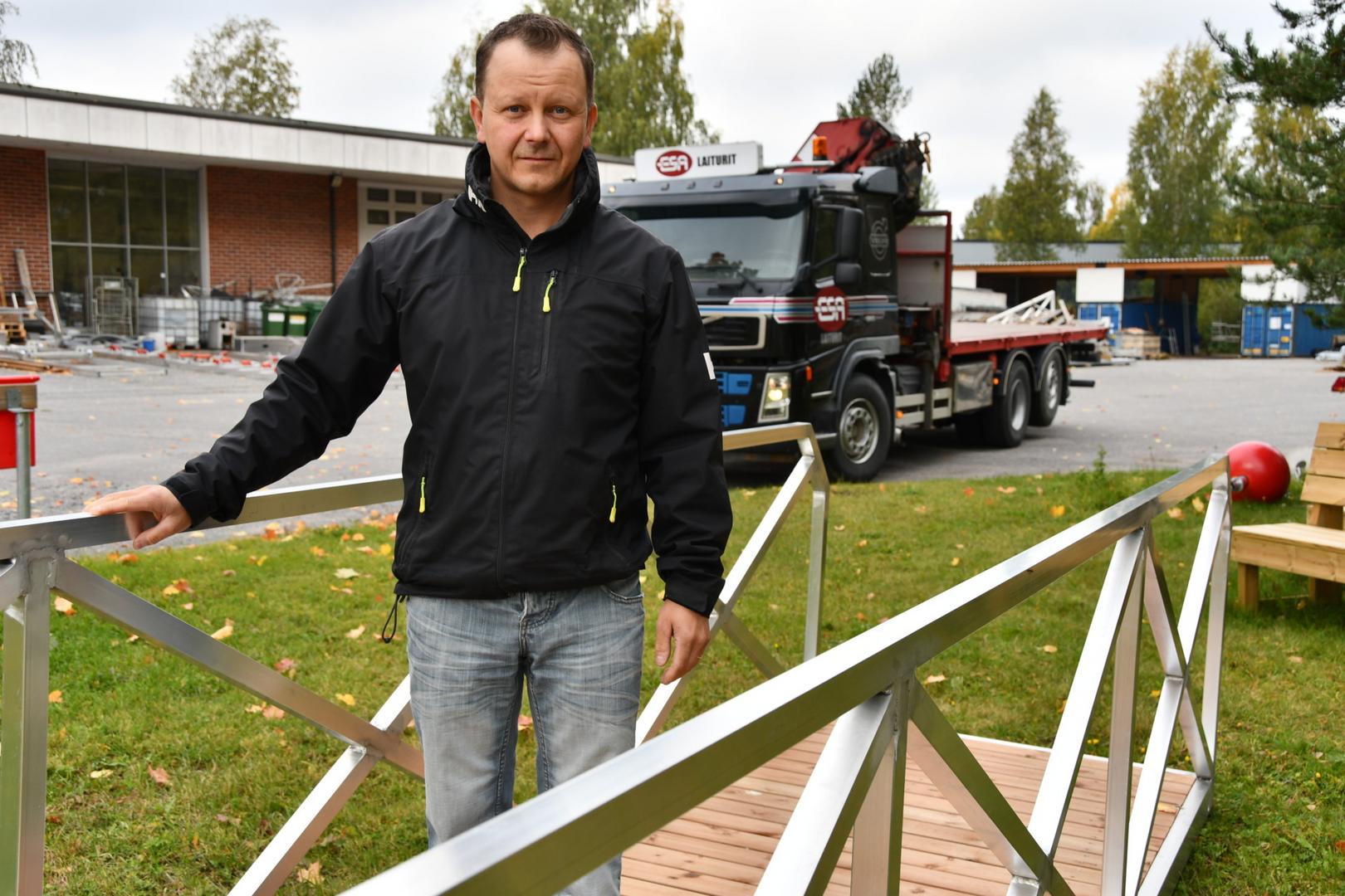Mikkelin Hitsauspalvelu Oy:n Esa Vahvaselkä