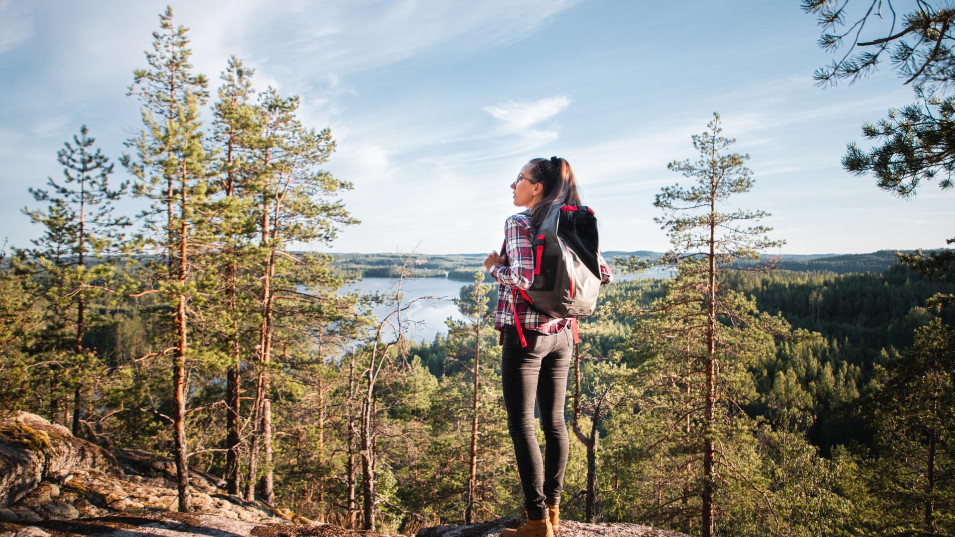 Maisema Neitvuorelta lähellä Mikkeliä Maisema Neitvuorelta lähellä Mikkeliä