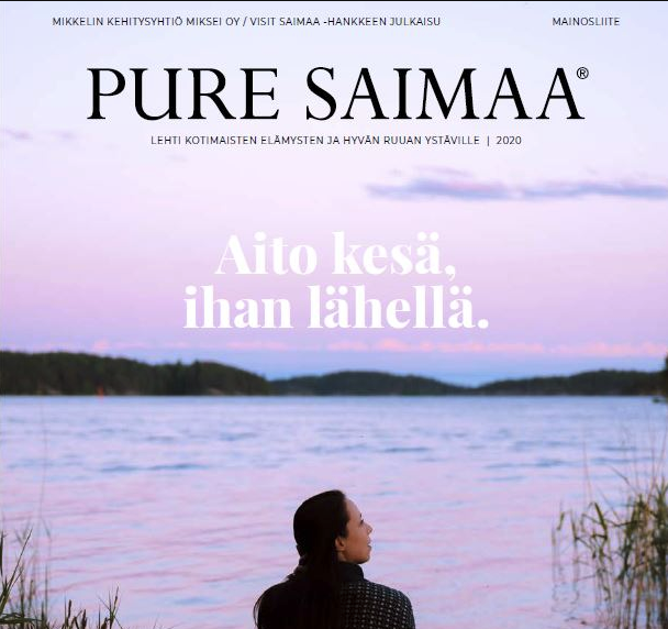 Pure Saimaa lehtikuva