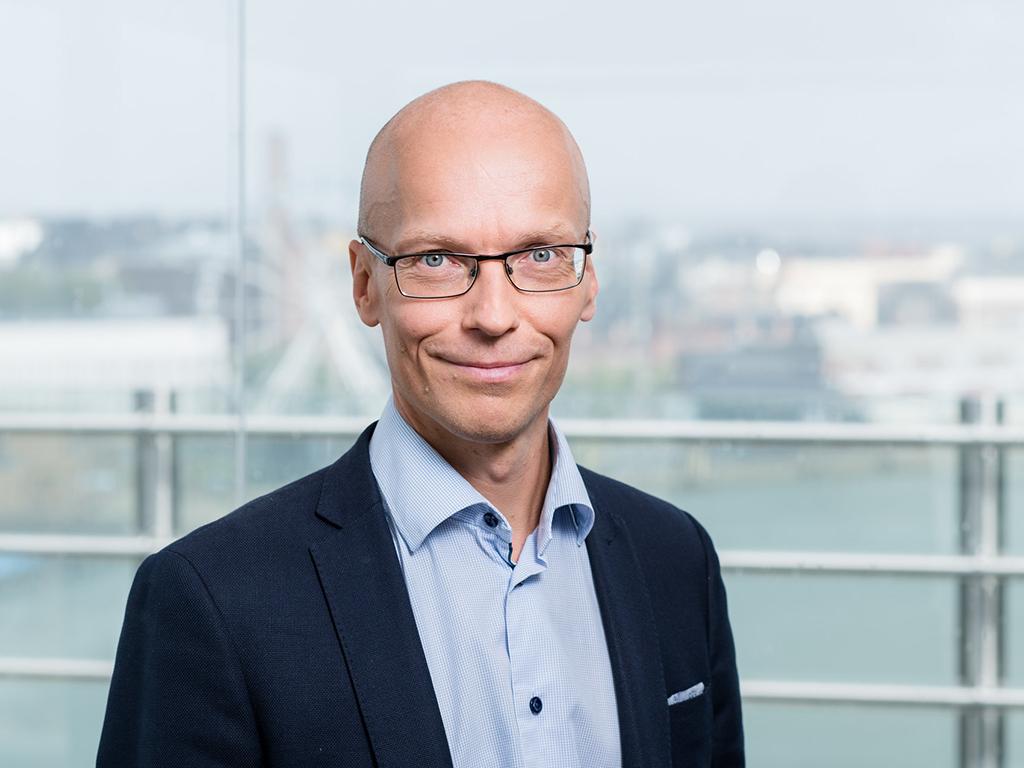 EK:n Jari Huovinen. Kuva: Robert Örthen