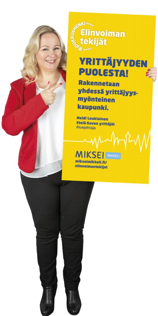 Heidi Loukiainen, Etelä-Savon Yrittäjät