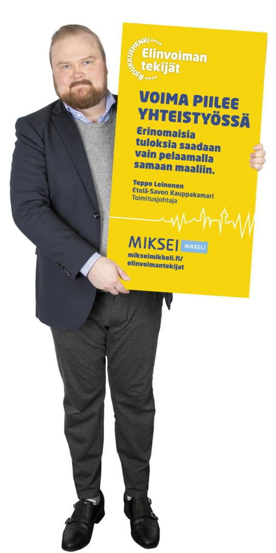 Elinvoiman tekijät, Teppo Leinonen