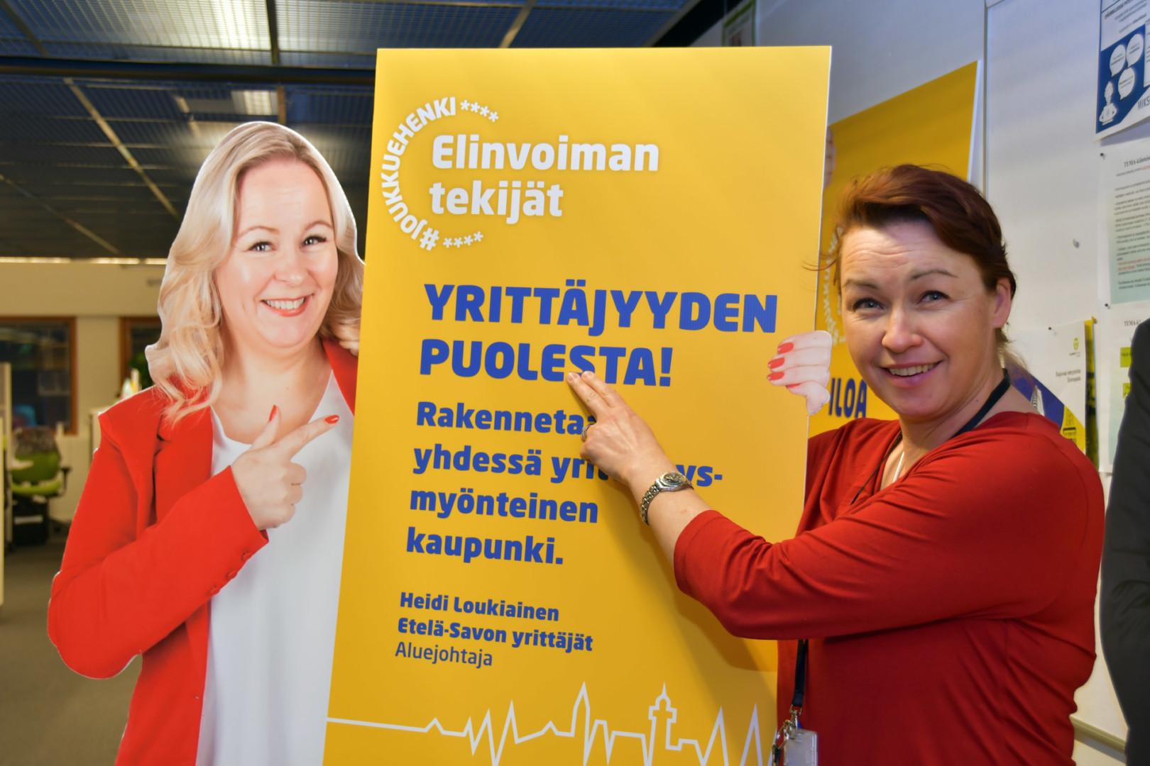 Palvelujohtaja Mari Meriläinen, artikkelikuva